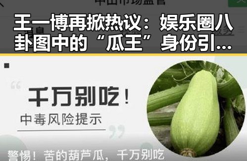 王一博再掀热议：娱乐圈八卦图中的“瓜王”身份引发全民讨论